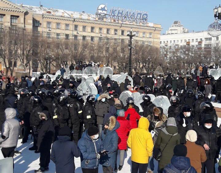 ГЛАВНОЕ КАК ПРОШЛИ АКЦИИ 23 ЯНВАРЯ 2021 ГОДА В СТРАНЕ
