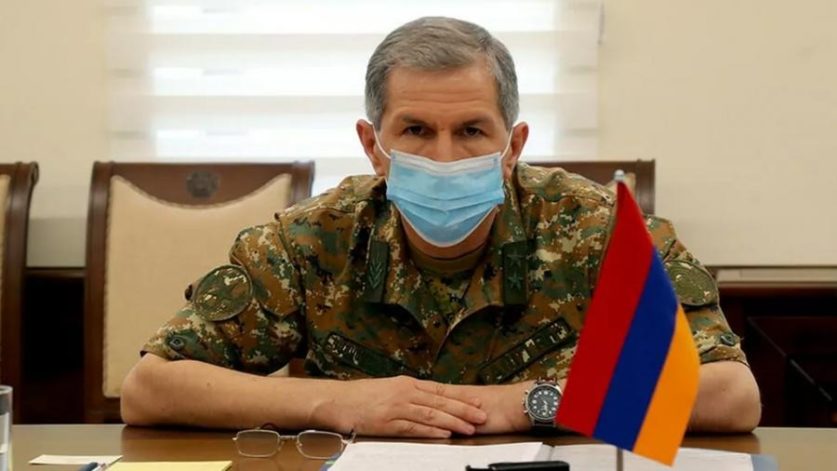 ПРАВИТЕЛЬСТВО АРМЕНИИ УВОЛИЛО ГЛАВУ ГЕНШТАБА СТРАНЫ