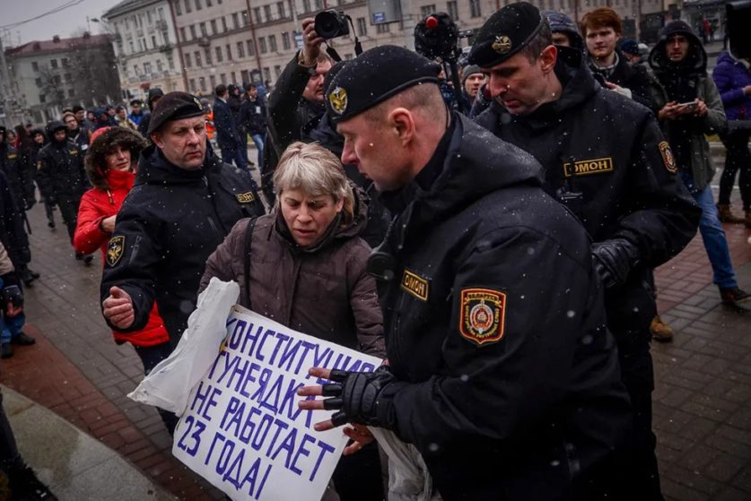 ИТОГИ НЕСАНКЦИОНИРОВАННОЙ АКЦИИ В БЕЛОРУССИИ 25 МАРТА 2021 ГОДА