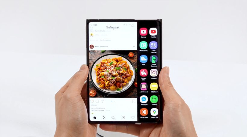 СКЛАДЫВАТЬ, СГИБАТЬ, СВОРАЧИВАТЬ SAMSUNG ПРОДЕМОНСТРИРОВАЛ НОВЫЕ ДИСПЛЕИ