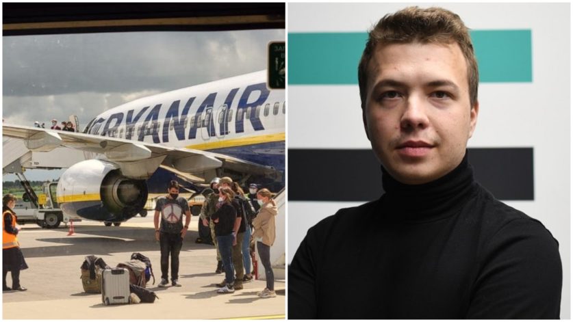 Белорусский оппозиционер Протасевич был арестован во время полета