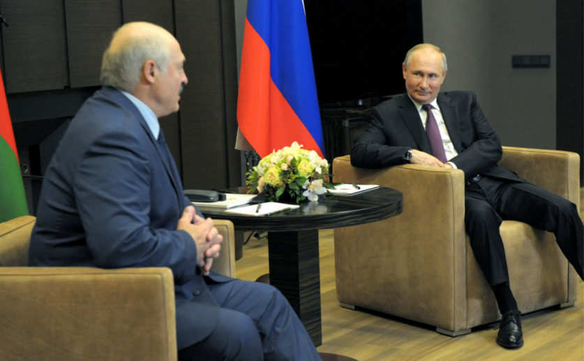 Переговоры Путина и Лукашенко продлились больше пяти часов
