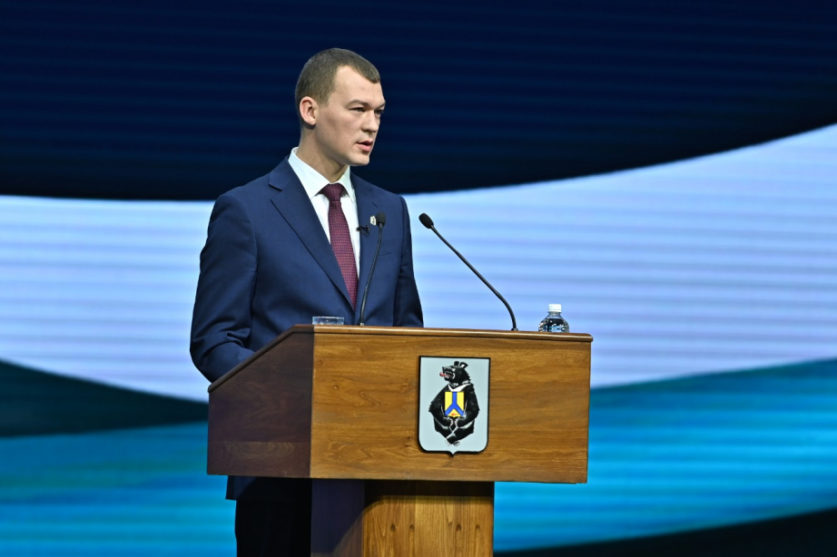 Отчёт Михаила Дегтярёва перед Законодательной думой