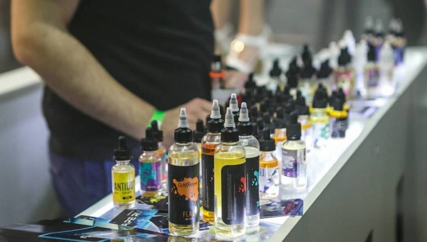 Запрет на использование жидкостей для электронных сигарет