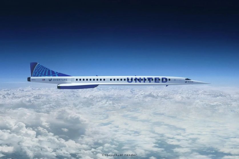 United Airlines приобрела 15 сверхзвуковых самолетов