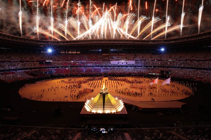 Открытие XXXII летних Олимпийских Игр в Токио