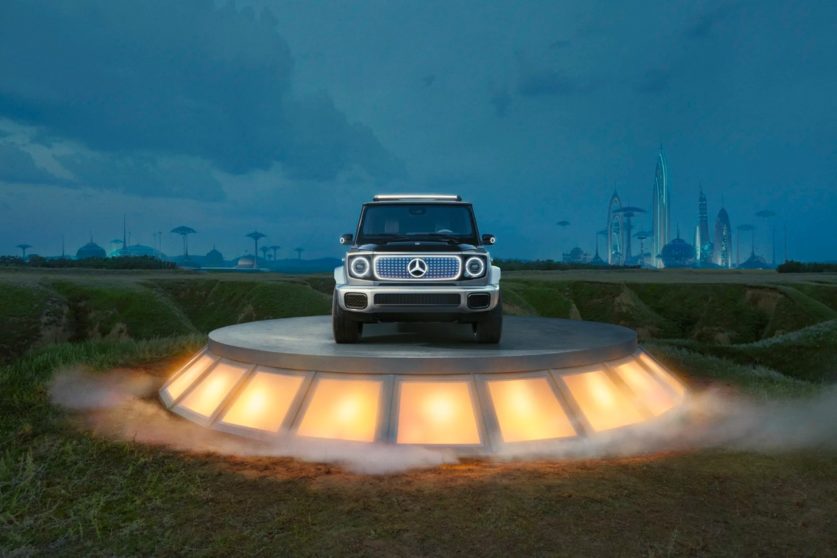 MERCEDES-BENZ ПРЕДСТАВИЛ КОНЦЕПТ ЭЛЕКТРИЧЕСКОГО G-WAGEN