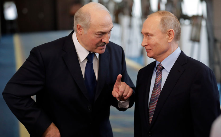 Лидеры России и Белоруссии договорились об интеграции двух стран