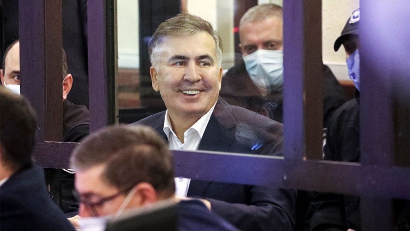 Михаил Саакашвили выступил на судебном заседании впервые после ареста