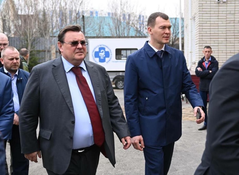 Михаил Дегтярев провел совещание с федеральным министром юстиции Константином Чуйченко