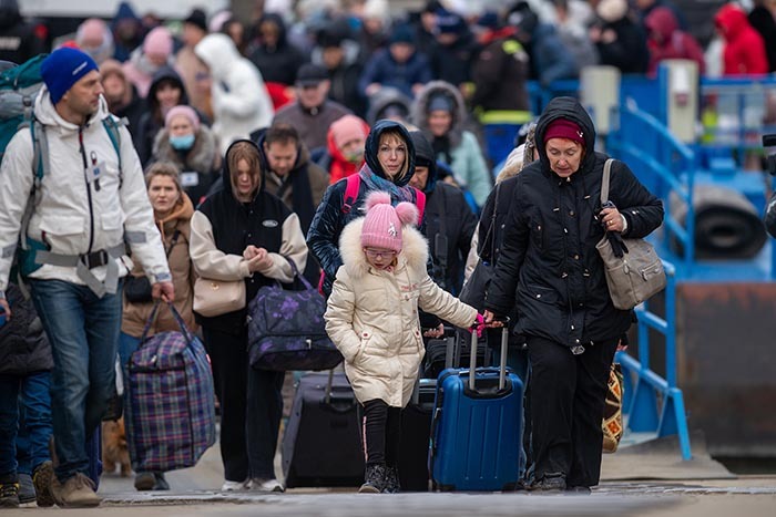 Помощь беженцам из Украины в Германии