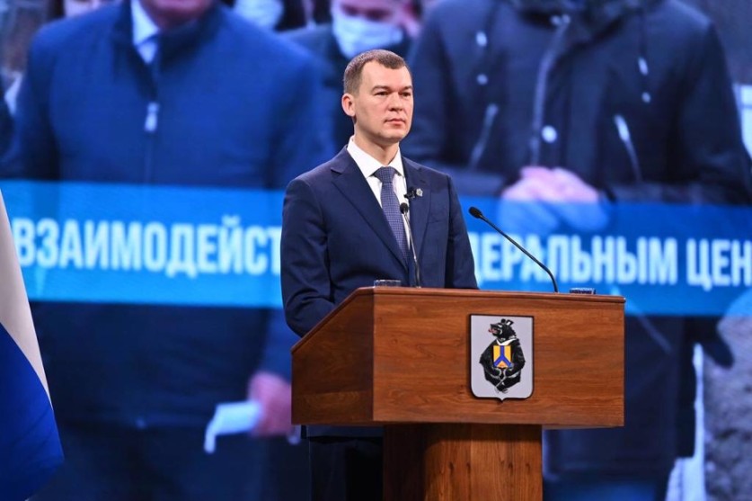 Дегтярев выступил с отчетом перед Закдумой края