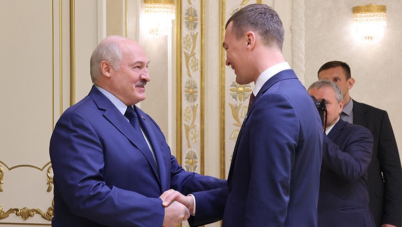 Встреча Лукашенко и Дягтерева