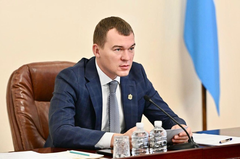Михаил Дягтерев на заседании оперштаба